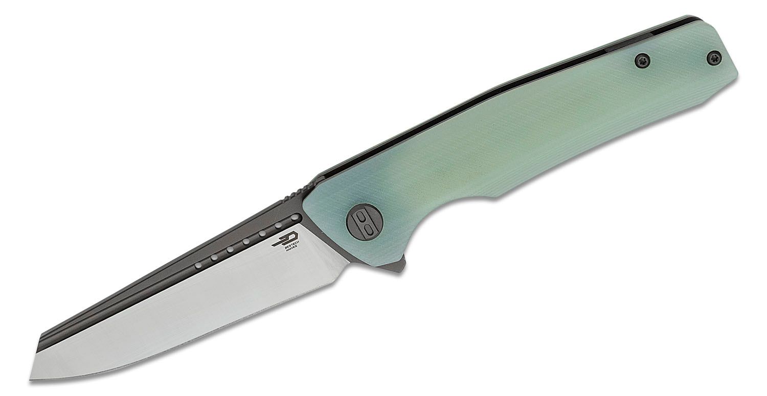 Bestech Knives Slyther Flipper Knife C N Gray Satin Two Toned