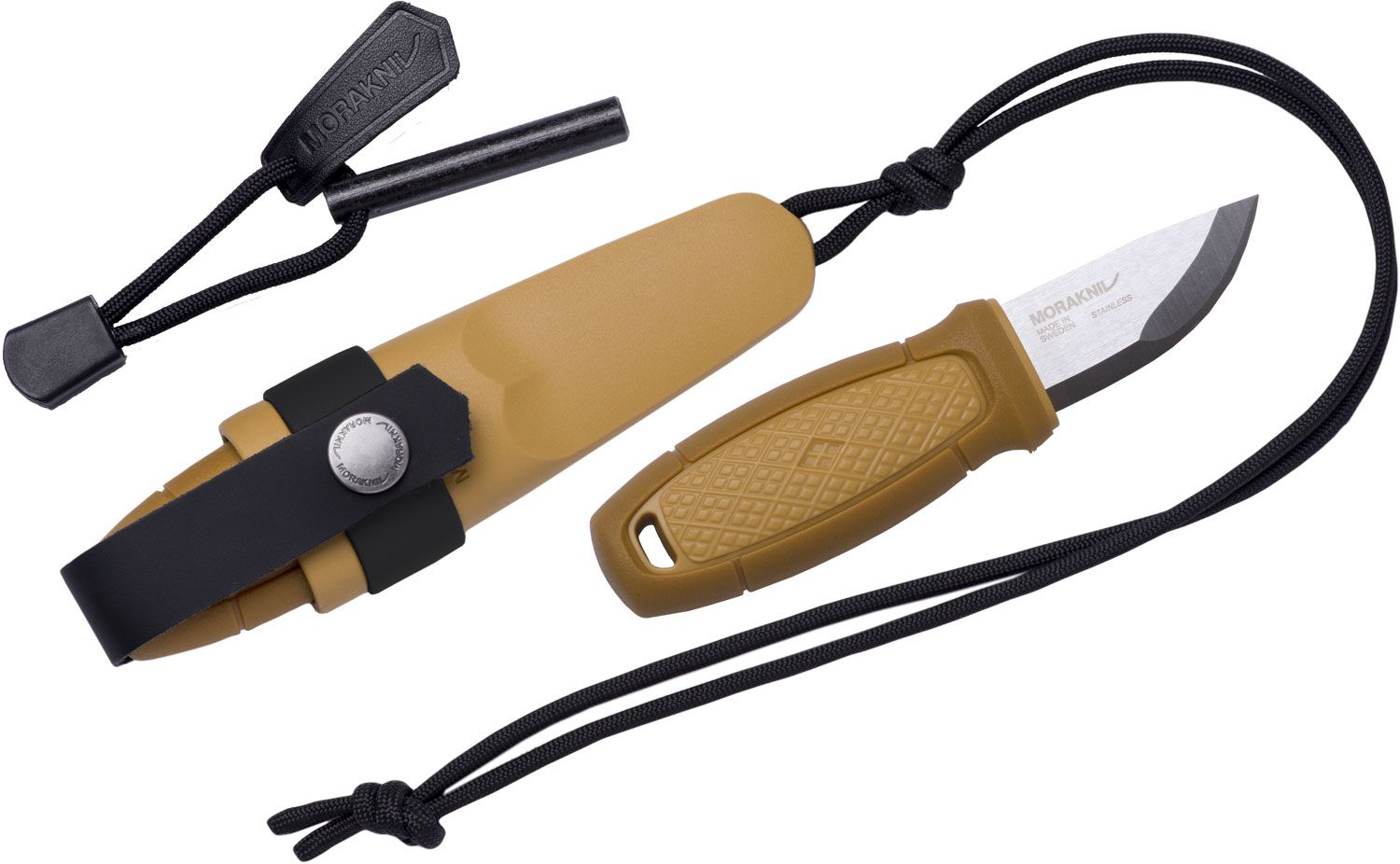 Morakniv Eldris Pocket Size Neck Knife Kit Fixed 2 2 12C27 Blade Fire