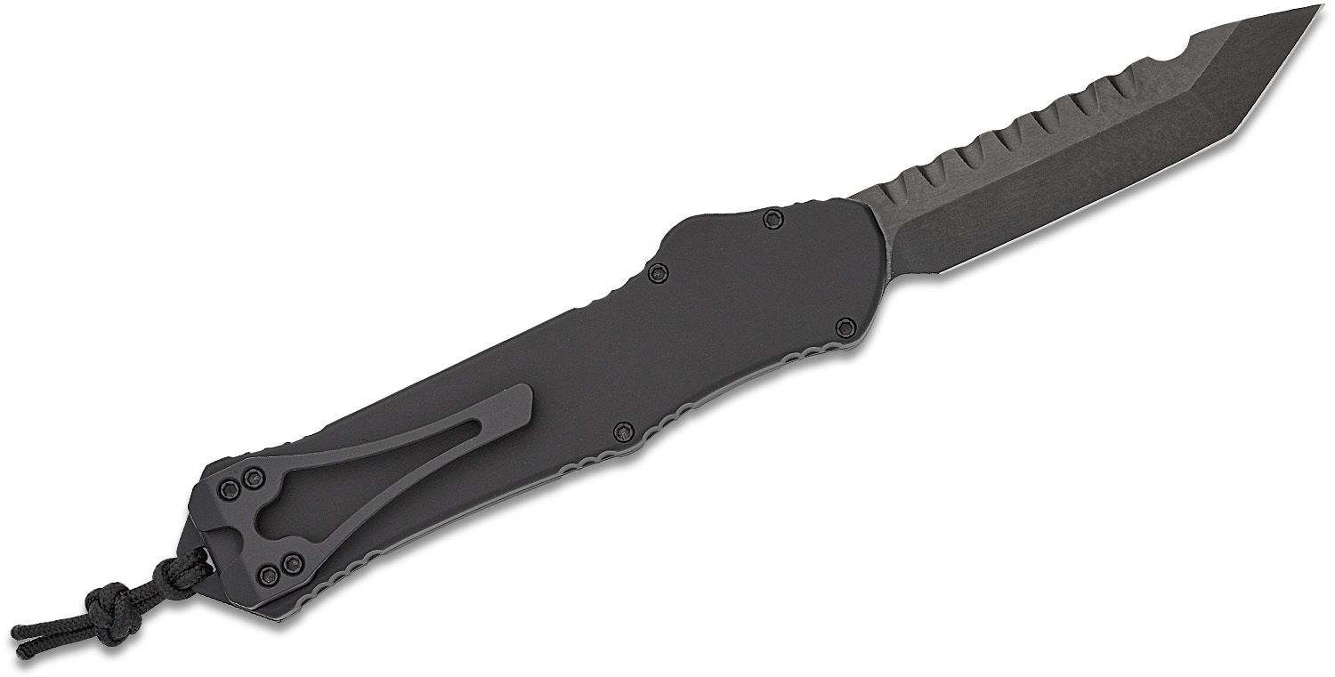 Heretic Knives Hydra Tactical Otf Auto Cpm Magnacut Black Dlc