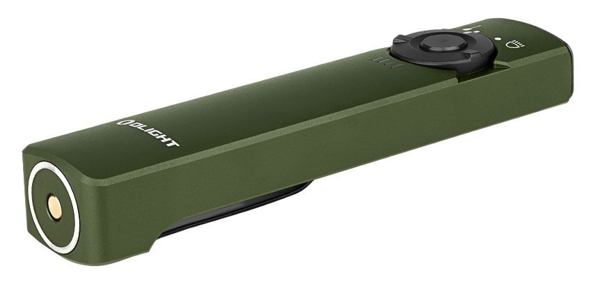 Olight Arkfeld Rechargeable Cool White Led Flat Flashlight Od Green