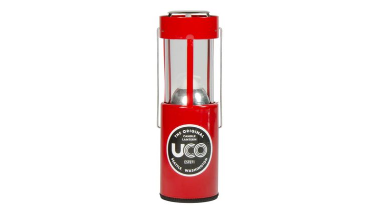 Industrial Revolution Original Candle Lantern Kit, Red