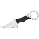 Mantis Sabot I Fixed Blade Karambit 2.54 inch 154CM Satin Trailing Point Blade, Black G10 Handles, Kydex Sheath