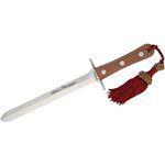 Fox Sciabola del Sommelier Champagne Saber Sword 16 Unsharpened Blade,  Wooden Presentation Box, Black Stand - KnifeCenter - 09FX2006