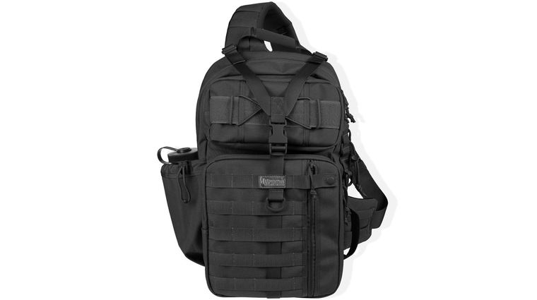 Maxpedition 0432B Kodiak Gearslinger Backpack, Black - KnifeCenter