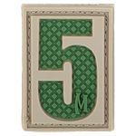 Maxpedition PVC Number 5 Patch, Arid