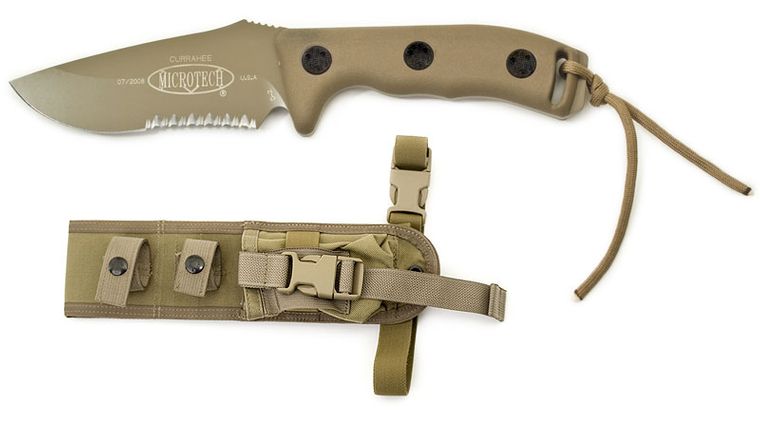 Microtech Currahee (Tan) Combat Fixed 4.48