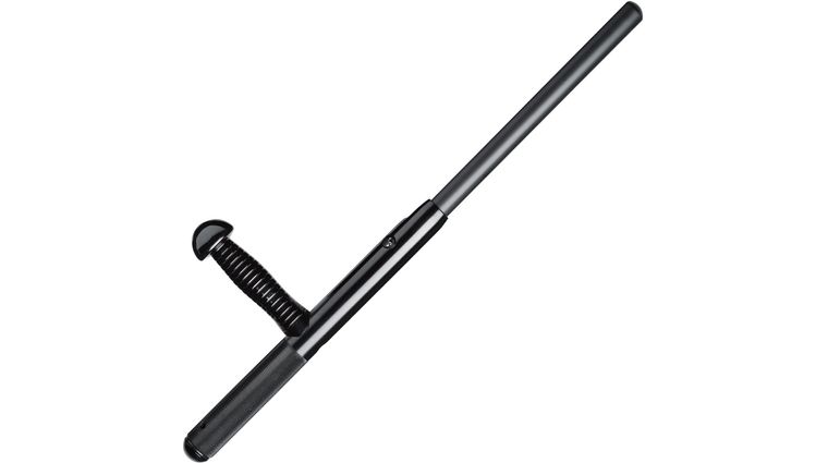 Monadnock Pr 24 Expandable Side Handle 24 Baton Knurled Grip Black