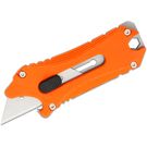 Olight Oknife Otacle Utility Knife 3.38 inch Closed, SK2 Razor Blade, Orange G10 and Stainless Steel Handles