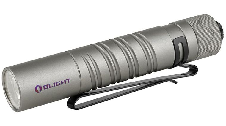 Olight i5R EOS Ti EDC Rechargeable LED Flashlight, 350 Max Lumens