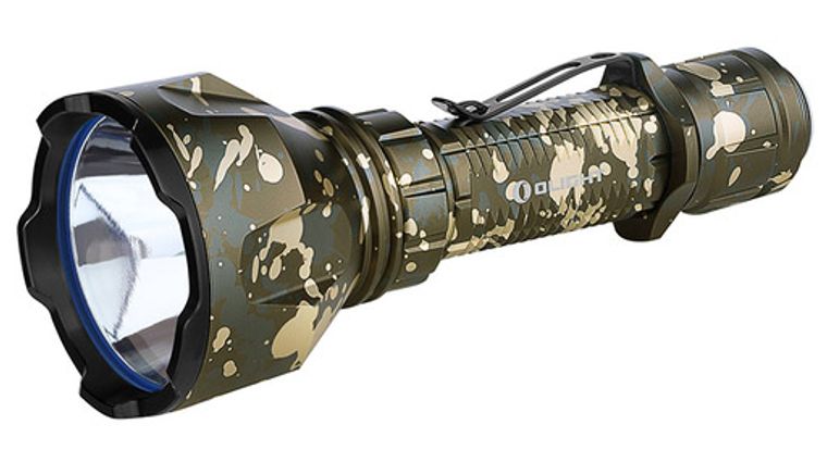 bereik Scarp Bloemlezing Olight Limited Edition Warrior X Turbo Tactical LED Flashlight, Desert  Camouflage, 1100 Max Lumens (1 x 21700) - KnifeCenter - Warrior X Turbo  (Desert Camouflage)