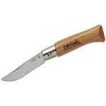 Opinel No. 102 Carbon Steel Paring Knife 2pc w/ Beech Wood Handle Kitchen  Cutlery