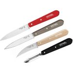 Opinel Table Chic Set of 4 Steak Knives Set, Olive Wood Handles -  KnifeCenter - 002481