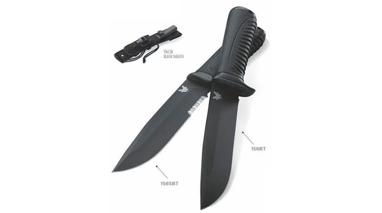 Benchmade Fixed CSK Combat Survival Knife Black 6