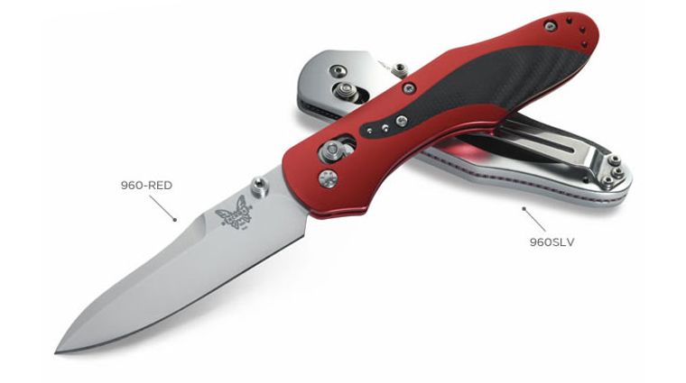 Benchmade Model 960 (Red) AXIS Lock Folder 3.12