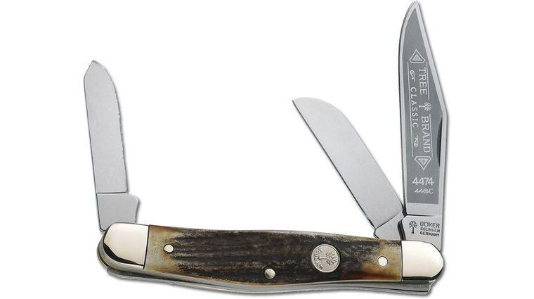 Reviews and Ratings for Boker Stockman Rosewood Handles 4 Closed -  KnifeCenter - 117474