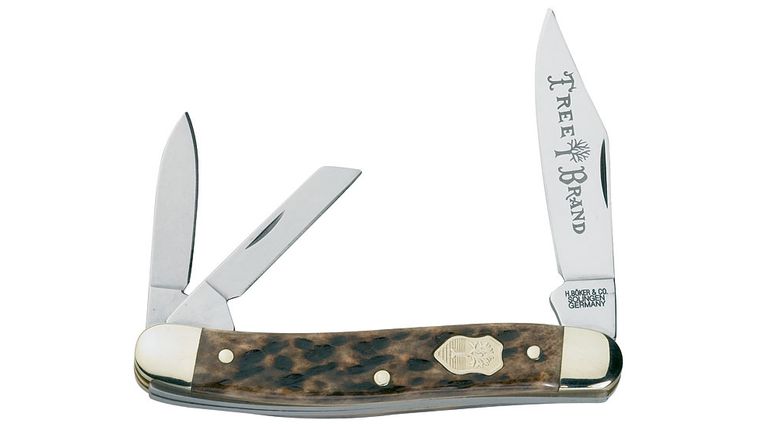 Sold at Auction: BOKER TREE BRAND #82188 SMALL 2 BLADE POCKET KNIFE