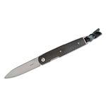 Boker Plus Kansei Matsuno LRF Front Flipper Knife 3 Damascus Blade,  Stonewashed Titanium Handles - KnifeCenter - 01BO174DAM