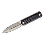 Boker Plus Little Dvalin Fixed Blade Knife 3.15 D2 Black Tanto, Black G10  Handles, Black Kydex Sheath - KnifeCenter - 02BO034