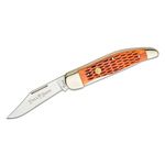 Case American Workman Red Synthetic Large Stockman Pocket Knife 4.25  Closed (4375 CS) - KnifeCenter - 73929