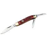 Boker Hawkbill Knife 4 Brown Bone D2 110843- Blade HQ