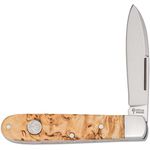 BOKER MANUFAKTUR Traditional Series TRAPPER 2.0 – Updated 2-Blade Trapper  Pocket Knife, EDC Folder with D2 Blade, Multiple Handle Options, 2023  (Yellow Delrin) : : DIY & Tools