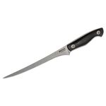 Boker Rhino Fixed Blade Knife Black Micarta Handle D2 Plain Black Blade  02BO085