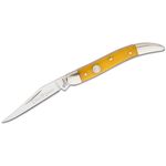 Boker Traditional Series 2.0 Texas Toothpick, Smooth Yellow Bone Handles D2 Blade 3 inch Closed