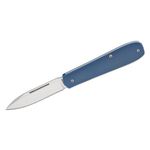 Boker Coffin Slipjoint Folding Knife 3.15 inch MagnaCut Satin Drop Point Blade, Denim Micarta Handles