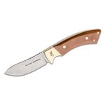 Browning Hell's Canyon Skeleton Fixed Blade Set, Mossy Oak Break-Up Country  G10 Handles, Nylon Sheath - KnifeCenter - 3220248B - Discontinued