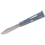 BRS Alpha Beast AB Sandwich Titanium Handle D2 Blade Butterfly Trainer  Knife Bushing System Free Swinging Pocket Knife From Kershaw, $84.94