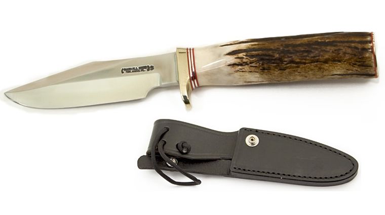 Randall Model 8 Trout and Bird Knife with Stag Handle and 4 