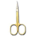 Premax Ring Lock System Men's Manicure Nail Scissors, Curved Blades -  KnifeCenter - 04PX002