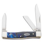 Case XX First Responders Blue Cloud Corelon Trapper Stainless Pocket Knife  CAT-BC/1ST 