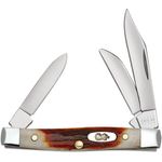 Case Prime Stag Doctor's Knife 3.75 Closed (5285SP SS) - KnifeCenter -  12396 - Discontinued