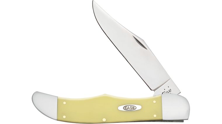 Case Yellow Synthetic Large Folding Hunter 5-1/4