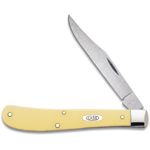 Case Yellow Synthetic Slimline Trapper 4-1/8 inch Closed (31048 SS)