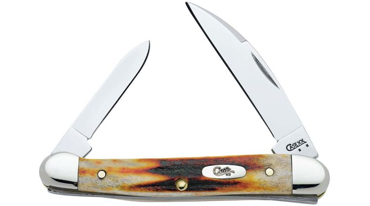 Case Knives Red Stag Mini Copperhead 3-1/8