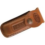 SH1161 Brown Leather Fixed Blade Knife Sheath 5 Inch