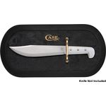 Case White Walnut Bowie/Kodiak Hunter Display Plaque - Knife Not Included