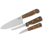 Chicago Cutlery 4-Piece Steak Knife Set Walnut Handles B144