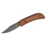 CIVIVI Knives C2015A Appalachian Drifter Double Detent Slipjoint Flipper Knife 2.96 inch S35VN Clip Point Blade, Brown Micarta Handles