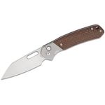 CJRB Cutlery Pyrite Button Lock Folding Knife 3.11 AR-RPM9 Satin