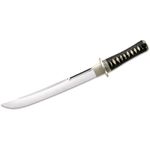 Katana Cold Steel Emperor Wakazashi Fisso con guardia Acciaio 533 mm  maniglia zigrinato / cotone nero