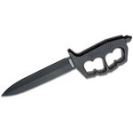 Cold Steel 80NTP Chaos Double Edge Fixed 7.5 inch SK-5 Blade, Aluminum Handles, Secure-Ex Sheath