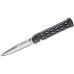 Cold Steel 26SP Ti-Lite Flipper Knife 4 inch Satin Plain Blade, Zy-Ex Handles