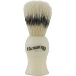 Colonel Conk #9 Deluxe Boar Bristle Shave Brush, Cream Molded Resin Handle