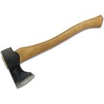 Council Tool Wood-Craft Pack Axe 24 Overall, Curved Hickory Handle,  Leather Sheath - KnifeCenter - WC20PA24C