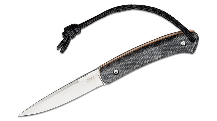 Columbia River CRKT 2382K Alan Folts Biwa Fixed Blade Knife 3.02