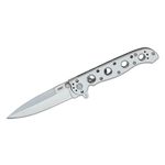 Columbia River CRKT 4031 Jon Graham Razel GT Assisted Flipper Knife 3.015  Satin Chisel Blade, Black Aluminum Handles - KnifeCenter