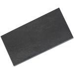 Dan's Whetstone Black Hard Arkansas Ultra Fine Pocket Knife Sharpening  Stone Whetstone 3 X 1 X 1/4 in Leather Pouch BAP-13A-L 